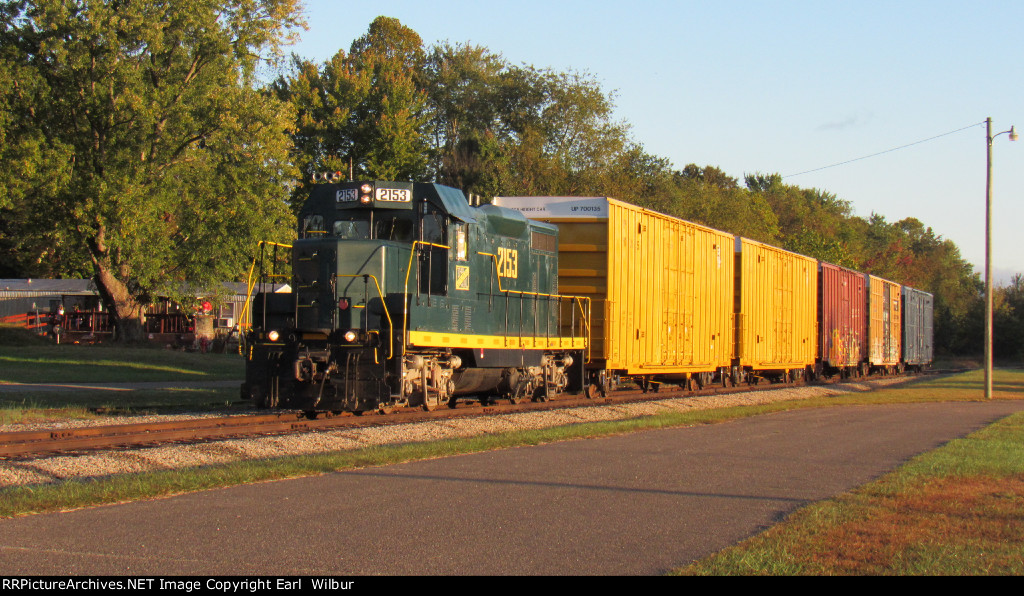 Ohio South Central Railroad (OSCR) 2153